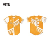 Camiseta de Béisbol con Colores Personalizados, Uniformes de Béisbol Personalizados con Números, Fabricante de Camisetas de Béisbol Personalizadas de Alta Calidad en China