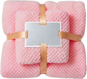 Juego de Toallas de Microfibra al por Mayor de 35*75cm y 70*140cm, Súper Suaves y Absorbentes, Juego de Toallas de Microfibra para Baño, Juego de Regalo - Product Image 4