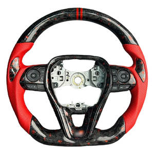 <span class=keywords><strong>Volante</strong></span> de Fibra de Carbono con Cuero Negro Perforado para Toyota Corolla 2020-2023 - Product Image 1