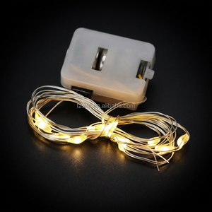 Twinkle fairy Button Battery Twinkle Mini Copper <strong>Wire</strong> Christmas Party Holiday Indoor Decoration <strong>LED</strong> Fairy String <strong>Lights</strong> - Product Image 6