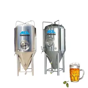 Ace工业用2000L锥形发酵罐啤酒厂设备发酵罐