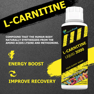 Manufacturer Factory 3000mg L Carnitine Oral <b>Liquid</b> Sour Gummy Worm Dietary Supplement Energy Boost Improve Recovery <b>Liquid</b> - Product Image 3