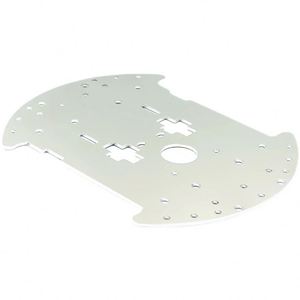 Khung gầm xe thông minh bốn bánh 4WD khung gầm hợp kim nhôm 1.5mm khung nhôm tròn Khung Gầm Xe bốn bánh - Product Image 4