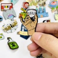 Fabrication de badges métalliques sans minimum de commande, épingles en émail dur, épingles de revers personnalisées, épingles en émail sur mesure