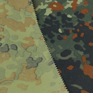 <span class=keywords><strong>Flecktarn</strong></span> camuflaje PU recubierto táctico 1000D poliéster Cordura tela uso duradero para bolsa de equipo táctico/calzado y tiendas de campaña - Product Image 4