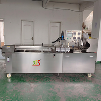 Machine automatique de fabrication de pain plat, ligne de production de tortillas, en acier inoxydable, avec alimentation, division, pressage, cuisson et refroidissement de la pâte