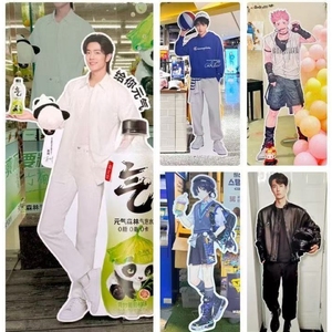 Brand Awareness Cardboard Display LED Backlit Standee for Night Advertising - Product Image 4