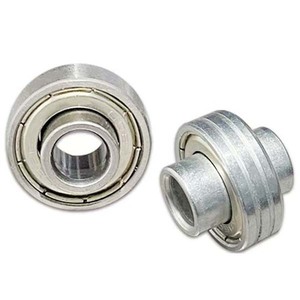 Vendita Diretta dalla Fabbrica Cuscinetto 608 Non Standard Puleggia a Doppia Convessità o Singola Convessità per Skateboard Rivestita in Gomma Precisione P0 - Product Image 3