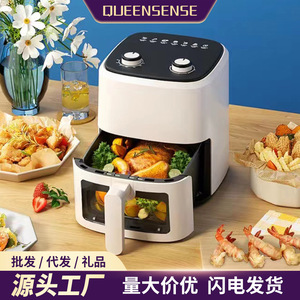 Freidora de aire inteligente de 4.5L multifuncional, horno eléctrico todo en uno con revestimiento antiadherente de PTFE para una cocina saludable - Product Image 5