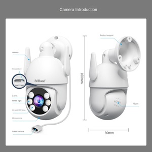 Nvr कैमरा सिस्टम 8 वायरलेस स्क्रीन निगरानी किट 10.1 "स्क्रीन एचडी कैमरा ह्यूमनॉइड ट्रैकिंग अलार्म नाइट विजन टू-वे ऑडियोकटीवी - Product Image 5