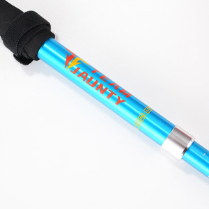 Bastones de Senderismo Nórdicos de 40-125 cm, de Aleación de Aluminio, Plegables en Cuatro Secciones, con Amortiguación de Impactos, Telescópicos, para Trail Running y Caminatas - Product Image 4