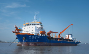 Dredger tiết kiệm năng lượng với năng lượng lai tùy chọn công suất cao 8650M bùn Phễu & dài thổi khoảng cách 3km - Product Image 2