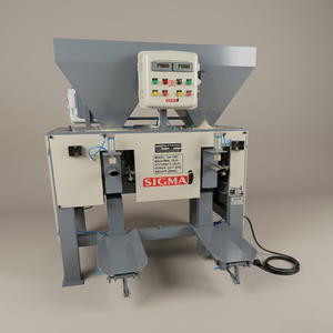 Machine de remplissage de sacs à valve à double buse, équipement d'emballage automatique haute vitesse pour poudres, idéal pour le ciment et le mastic - Product Image 1