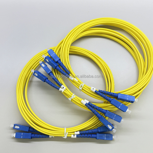 Cable de Fibra Óptica Dúplex Monomodo SC-SC UPC SM 9/125μm de 3 Metros, Cable Jumper, Proveedor Chino - Product Image 3