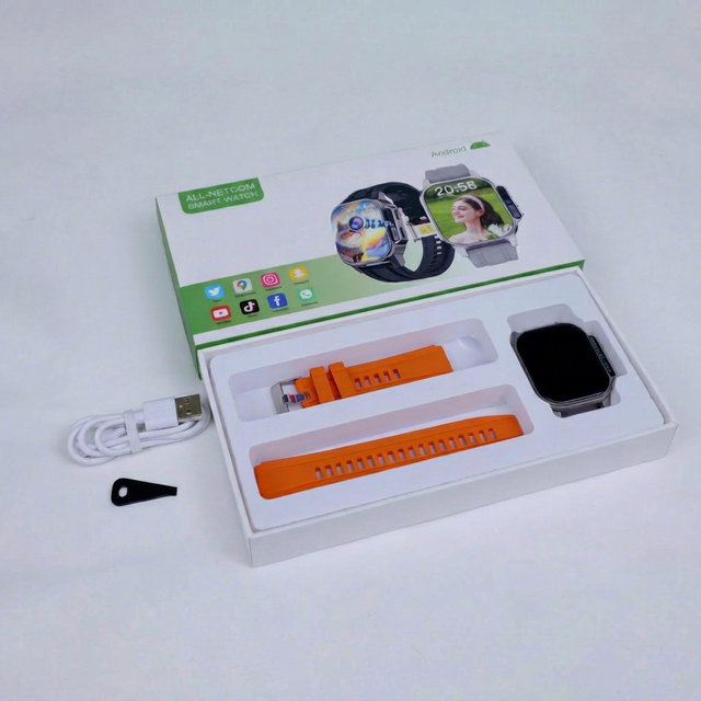 B22 Smartwatch 4G SIM Card Android8.1 Independent Calling Phone Watch GPS WiFi Camera Google Play Store Smart Watch App Download