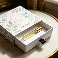 Boîte à parfum miniature personnalisée de 10 ml, 30 ml, 50 ml, 100 ml, petite boîte à parfum pour homme et femme, emballage de luxe en papier pour cosmétiques, impression personnalisée