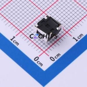 GT-TA205B-H044-L3 Tactile Switch SMD Switch Single Pole Single Throw Round Button 2.5N Horizontal Mount - Product Image 2