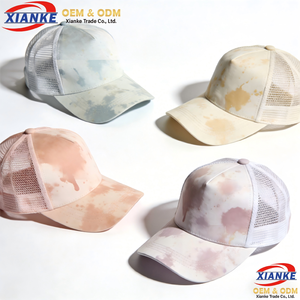 Casquette de baseball unisexe 5 panneaux brodée de haute qualité, style Oxford Dobby Argyle, avec logo personnalisé, modèle 2026 XNKY OEM, à fermeture snapback - Product Image 1