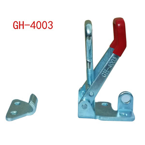 Gh-4003 Latch Type <b>Quick</b> <b>Clamp</b> M8 Metric High Carbon Steel Industrial Box Buckle Blue Zinc Plating - Product Image 1