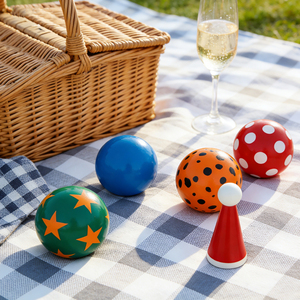 Ensemble <span class=keywords><strong>de</strong></span> boules <span class=keywords><strong>de</strong></span> <span class=keywords><strong>pétanque</strong></span> en résine multi-motifs pour jeux en plein air dans la cour, sur la <span class=keywords><strong>plage</strong></span> et sur l'herbe - Product Image 3
