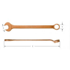 AMPCO - AA0046B Clé mixte, Cuivre au béryllium (métrique) CLÉS, CLÉS ET CLÉS À RÉGLAGE - Product Image 1