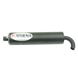 Silenciador de Aluminio ATHENA 60x250 mm con Diámetro Interno de Boca de 20 mm para 50-80 cc, Hecho en Italia - Product Image 1