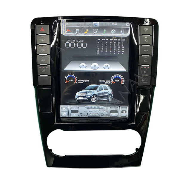 Wireless CarPlay Android Auto GPS Navigation DSP Multimedia Player 9.7 Inch Dashboard Stereo 1 Year Warranty for Mercedes-Benz
