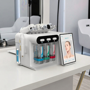 เครื่องไฮโดรเดอร์มาเบรชั่นสำหรับผิวหน้าระดับมืออาชีพ รุ่น Desktop Professional H2O2 8 in 1 พร้อมฟังก์ชั่นไมโครบับเบิ้ลไฮโดรเจน สำหรับคลินิกในยุโรป สหราชอาณาจักร และอิตาลี - Product Image 2