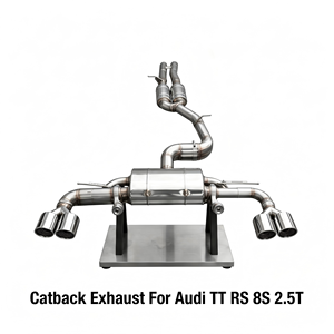 Sistema de Escape Vortex Performance para Audi TT RS 8S 2.5T 2016-2023, Válvula de Vacío, Catback, Silenciador Tuning - Product Image 1