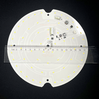 Module LED 20W sans scintillement 60LED 6000K IP20 avec capteur de mouvement 5-6m 220V AC PCB rond en aluminium pour plafonniers