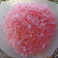 Fleur d'hortensia à grande feuille stabilisée naturelle et préservée en gros pour la décoration de mariage ou de maison