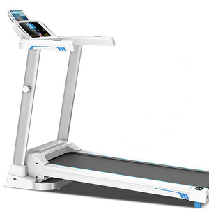 Comfortable Unisex <strong>Customized</strong> Logo Treadmill Professional Durable Home Electric Carton Foldable Plastic White <strong>Exercise</strong> <strong>Program</strong> - Product Image 2
