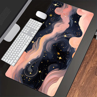 Grand tapis de souris de jeu en caoutchouc naturel à motif HD personnalisé Base antidérapante Tapis de souris imperméable et résistant à l'usure pour le bureau