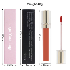 Gloss à lèvres brillant imperméable avec logo personnalisé, plusieurs couleurs, effet scintillant, haute qualité, végan, marque privée, gloss à lèvres brillant en gros - Product Image 5