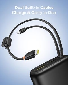 Mini <span class=keywords><strong>Power</strong></span> <span class=keywords><strong>Bank</strong></span> 67W 10000mAh Charge rapide Double USB-C intégré Affichage numérique Chargeur de téléphone portable portable pour - Product Image 4