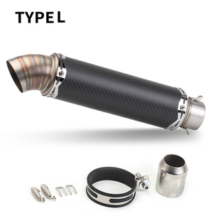 Silenciador de Escape para Motocicleta GP, MSX125 REBEL 300 NINJA400 W800 Z900 RC390 R1 Z900 <span class=keywords><strong>GP76</strong></span>, 51 mm - Product Image 5