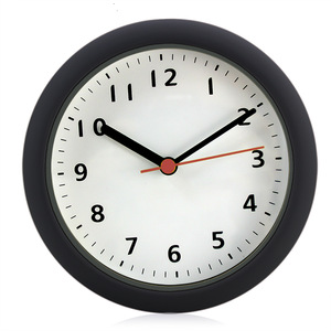 Round Analog Quartz High Quality Shower Bathroom Waterproof Silent Wall Alarm <strong>Clock</strong> with Suction Cups - Product Image 1