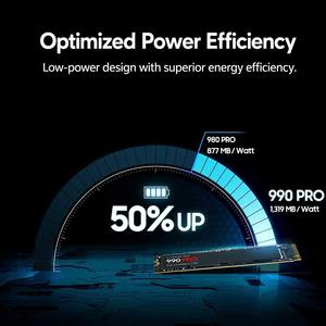 990 PRO 1TB NVMe M.2 SSD PCIe 4.0 X4 Interne Solid State Drive 7450MB/s Hoge Snelheid V-NAND voor PS5 Laptop Gaming PC - Product Image 3