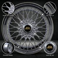Nuevas llantas forjadas de 2 piezas de 18"-26" con diseño retro de malla multirradio y borde pulido, llantas de aleación personalizadas para coches de pasajeros Audi, BMW, Toyota, Benz