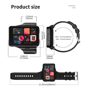 Reloj Inteligente <span class=keywords><strong>LOKMAT</strong></span> APPLLP Max 4G, 6GB+128GB, 2.88 Pulgadas, MT6765 Octa Core - Product Image 4