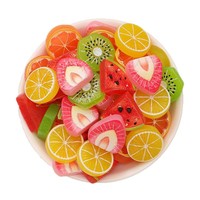 Realistiche fruitschijfjes DIY siliconen mallen voor hars sieraden, slime charms en schoenclips