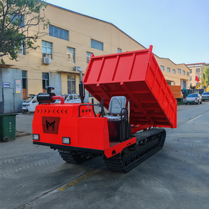 Minidumper cingolato, Trasportatore idraulico cingolato per il trasporto di pietre nel settore idrico di bacini montani - Product Image 1