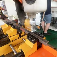 45 90 Grad Rohrschneidemaschine Automatisch für Edelstahl-Legierungsrohre Kreissägeblatt Metallschneider
