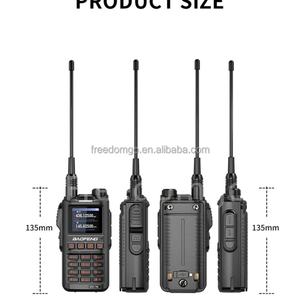 Walkie Talkie UV18L de Banda Cuádruple, Radio Bidireccional de Largo Alcance UHF VHF, Intercomunicador Portátil de 5W, 0-5km, 999 Canales, Inglés - Product Image 4