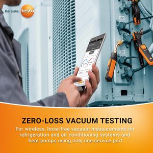 เทสโต้ 552i หัววัดสุญญากาศดิจิตอลไร้สาย VAC สูงสุด 5 บาร์ สำหรับระบบ HVAC ใช้การป้องกันระดับ IP54 - Product Image 3