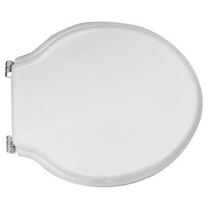 Asiento de Inodoro para Globo Paestum Vase Forma 2 Blanco, 50.5 cm de Largo, 37.5 cm de Ancho - Product Image 1