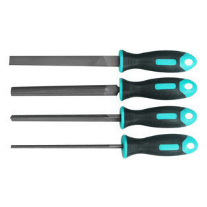 Hot Bán 4Pcs Carbon Thép Phẳng Vòng Nửa Vòng Tam Giác Vuông Gring Tập Tin Bộ - Product Image 1