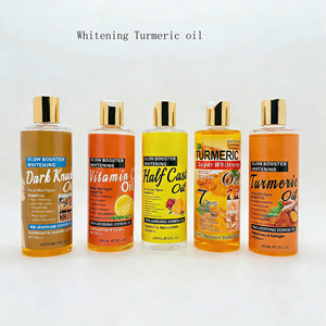 Huile Essentielle Pure à 100% de Curcuma Bio Éclaircissante et Nourrissante 300ml Liquide pour Tous Types de Peau - Product Image 1