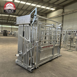 ท่อโลหะกัลวาไนซ์ปรับได้หนักดีไซน์แบบไฮดรอลิกแบบบีบหัวรางวัวเครื่องบดวัวควาย - Product Image 3