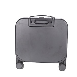 Maleta de Mano con Marco de Aluminio de 18-20 Pulgadas, Apertura Frontal, Ruedas Giratorias, para Viajes de Negocios, Unisex, Color Sólido, Cierre de Cremallera - Product Image 5